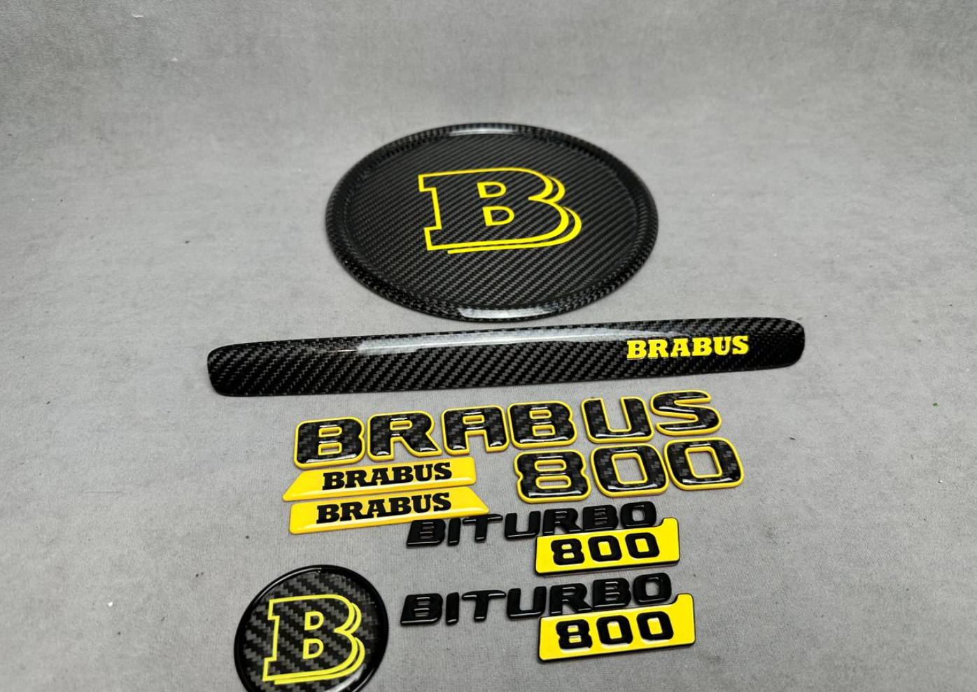 Brabus 800 Yelow Badges Full Set Review TC-18860