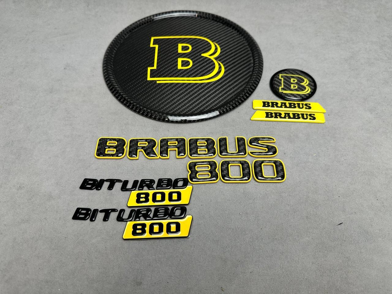Brabus 800 Yelow Badges Set Review TC-18865