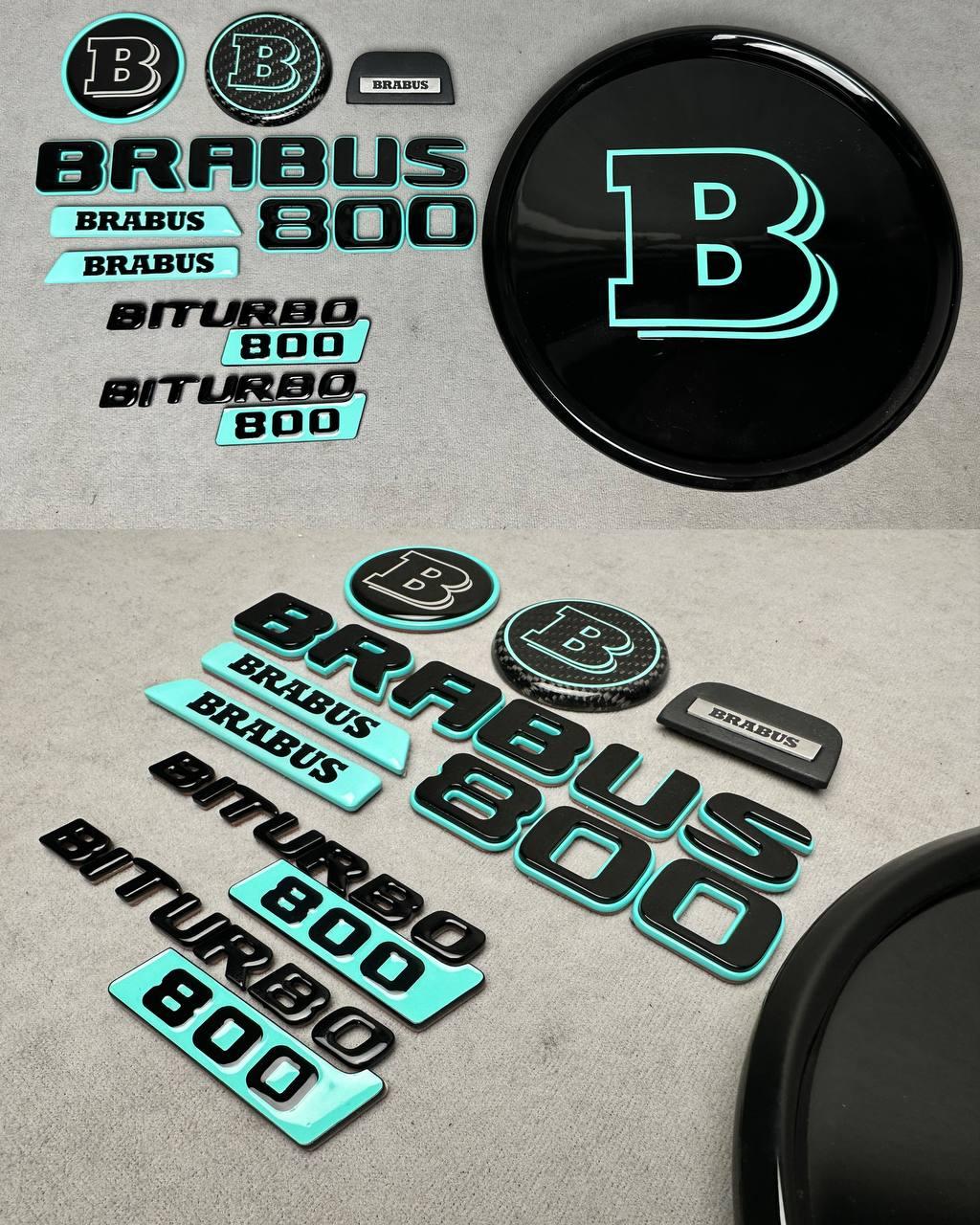 Brabus 800 Tiffany Blue Badges Review TC-18895