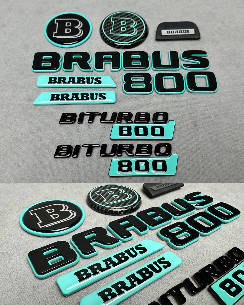Brabus 800 Tiffany Blue Badges Review TC-18911
