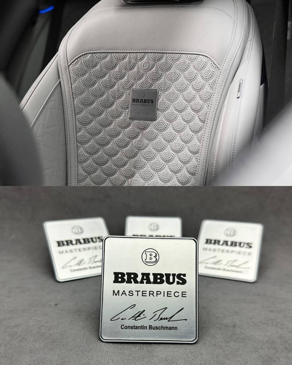 Seats Badge Set Brabus Review TC-19066