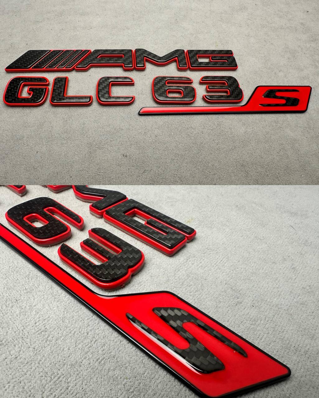 Rear Emblem Badge AMG GLC 63 S Review TC-19097