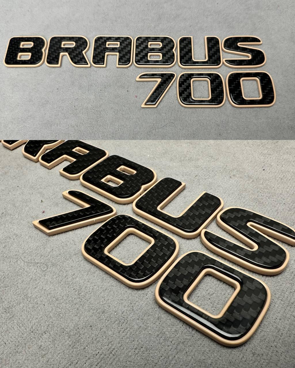 Brabus 700 Tail Emblem Logo Review TC-19152