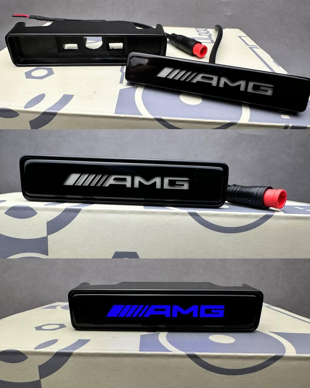 LED Grey – Blue AMG Logo Badge Review TC-19160