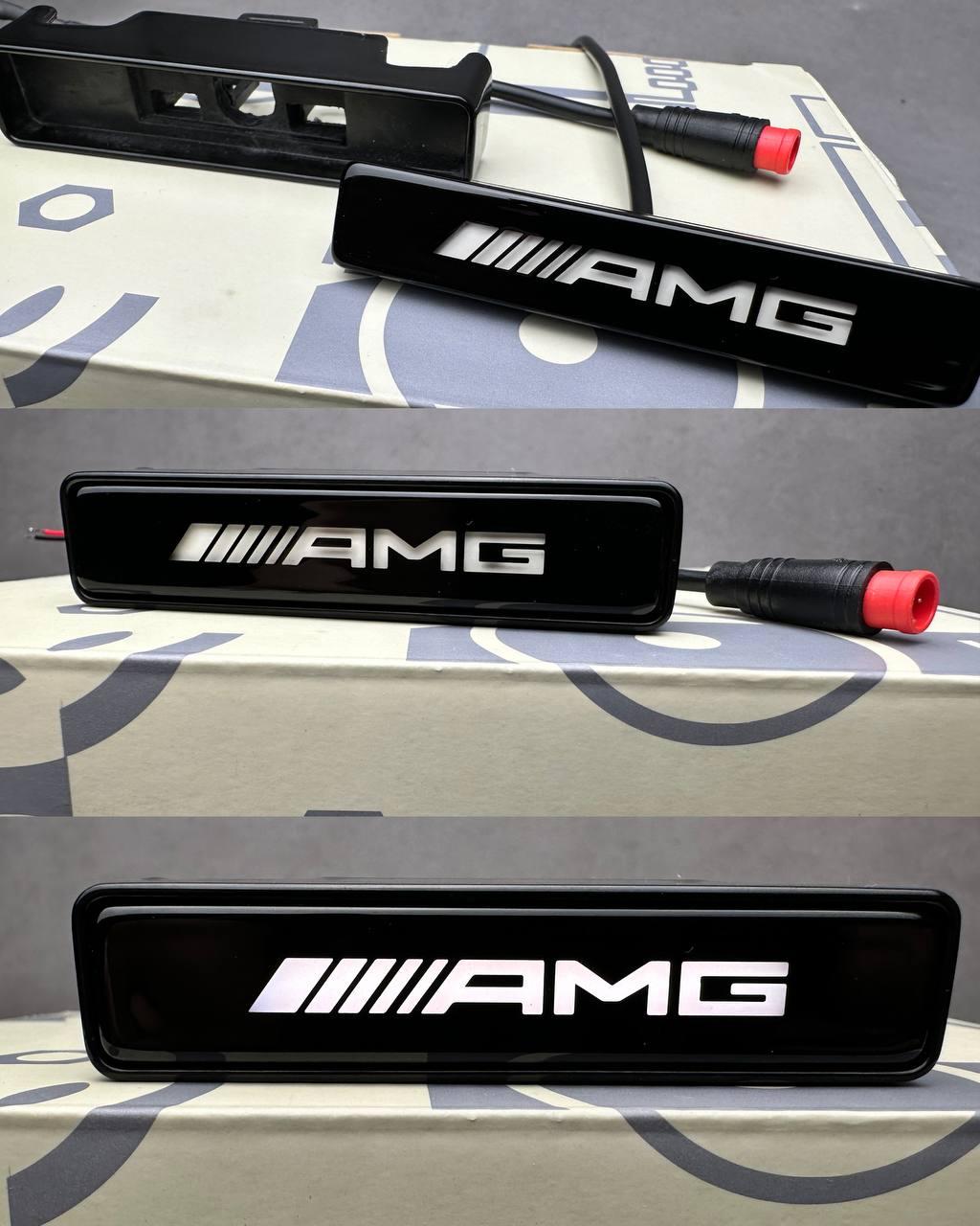 LED White AMG Logo Badge Grill Review TC-19173