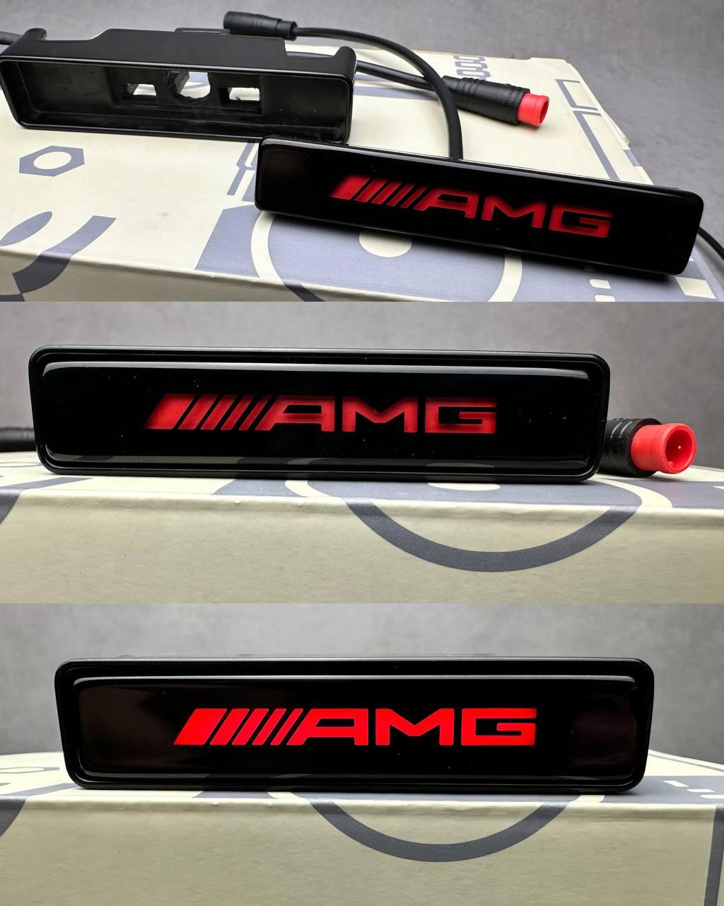 LED Illuminated RED AMG Logo Review TC-19192