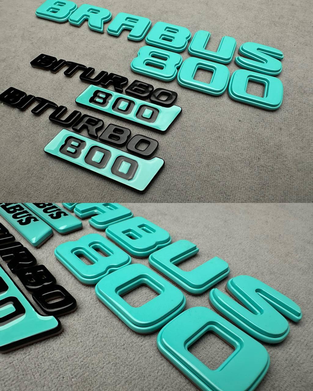 Brabus biturbo 800 Emblem Logo Review TC-19208