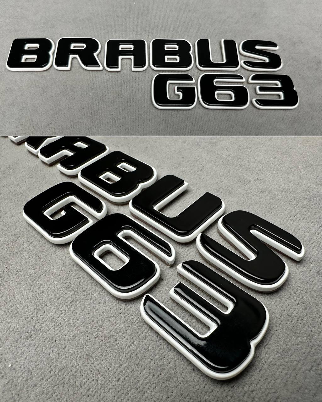 Brabus G63 Tail emblem for Nardo Review TC-19216