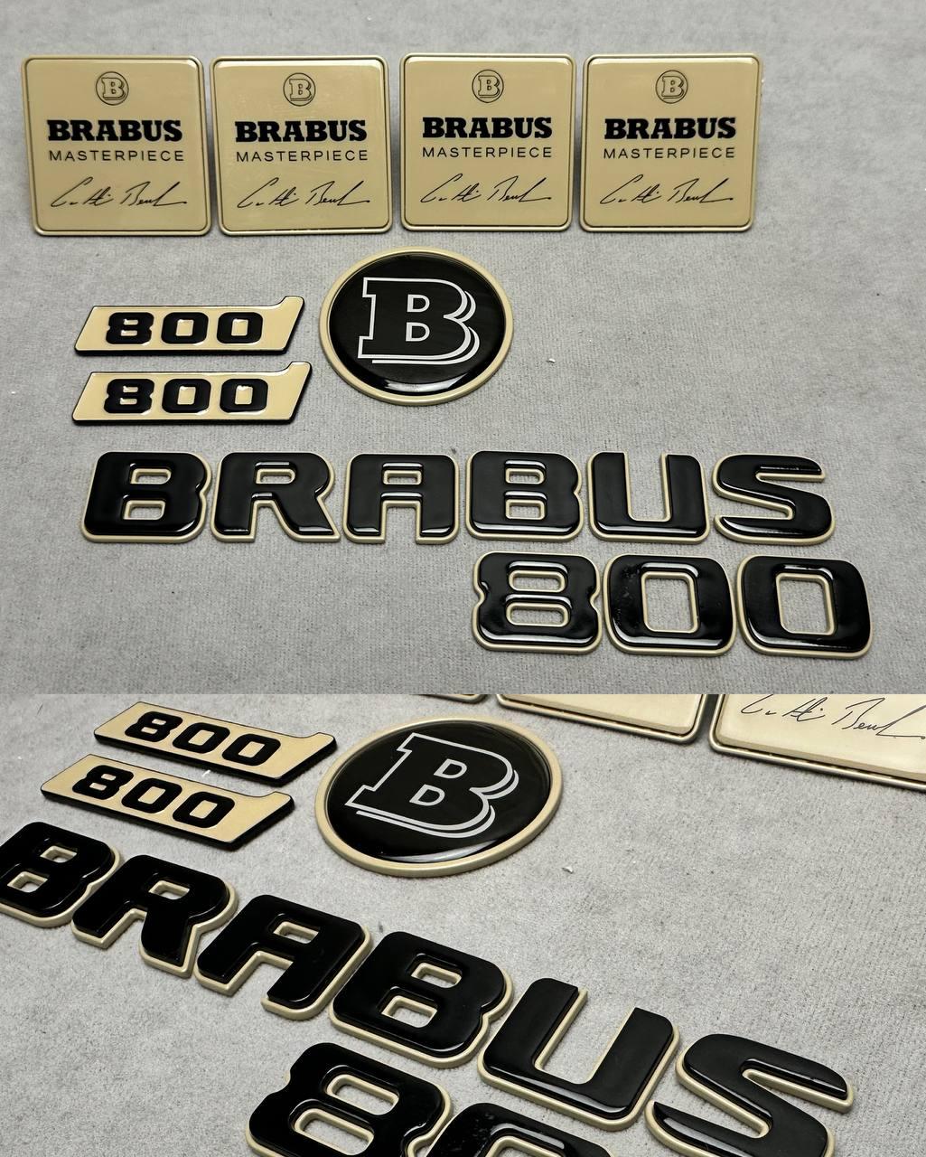 Brabus 800 Emblem Logo Set Review TC-19253