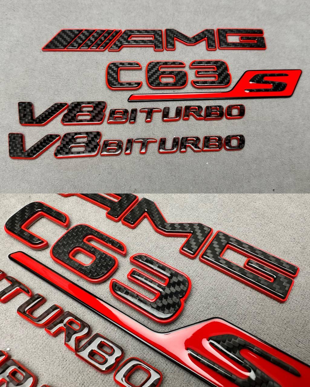 Tail Emblem Badge AMG С63 S V8 Review TC-19288