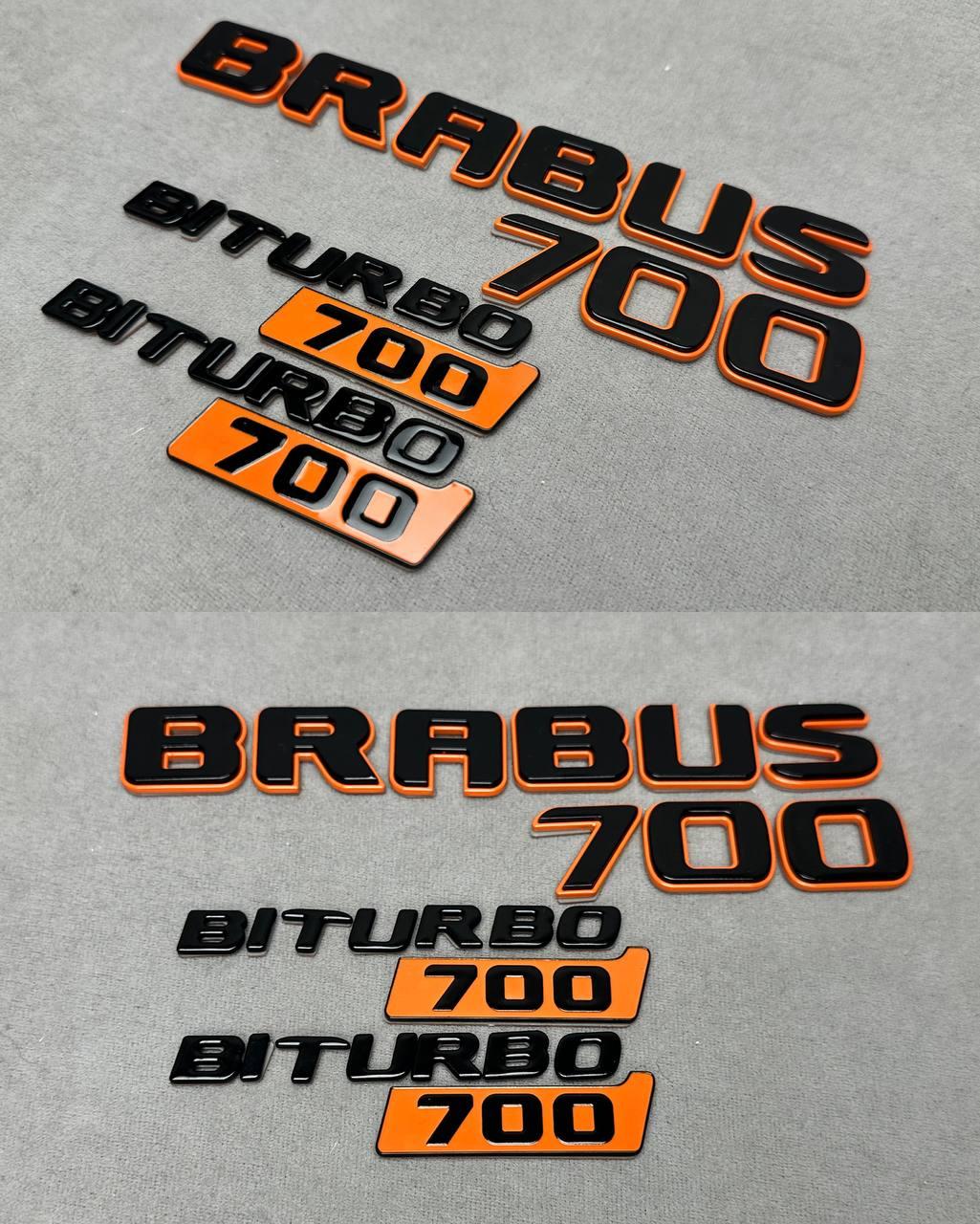 Brabus biturbo 700 Orange Emblem Review TC-19320