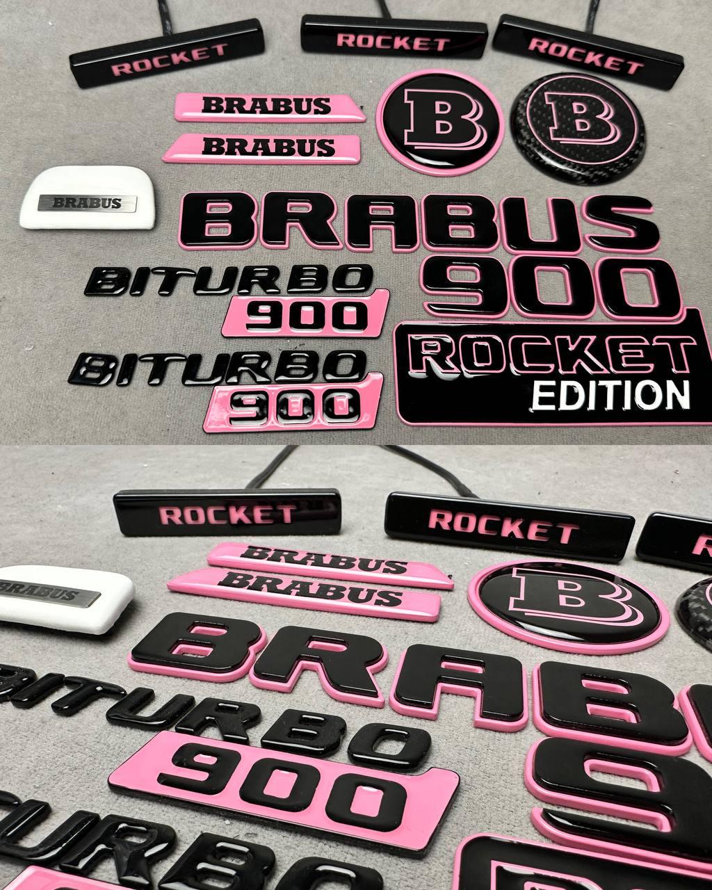 Brabus 900 Pink Emblems Rocket Review TC-19371