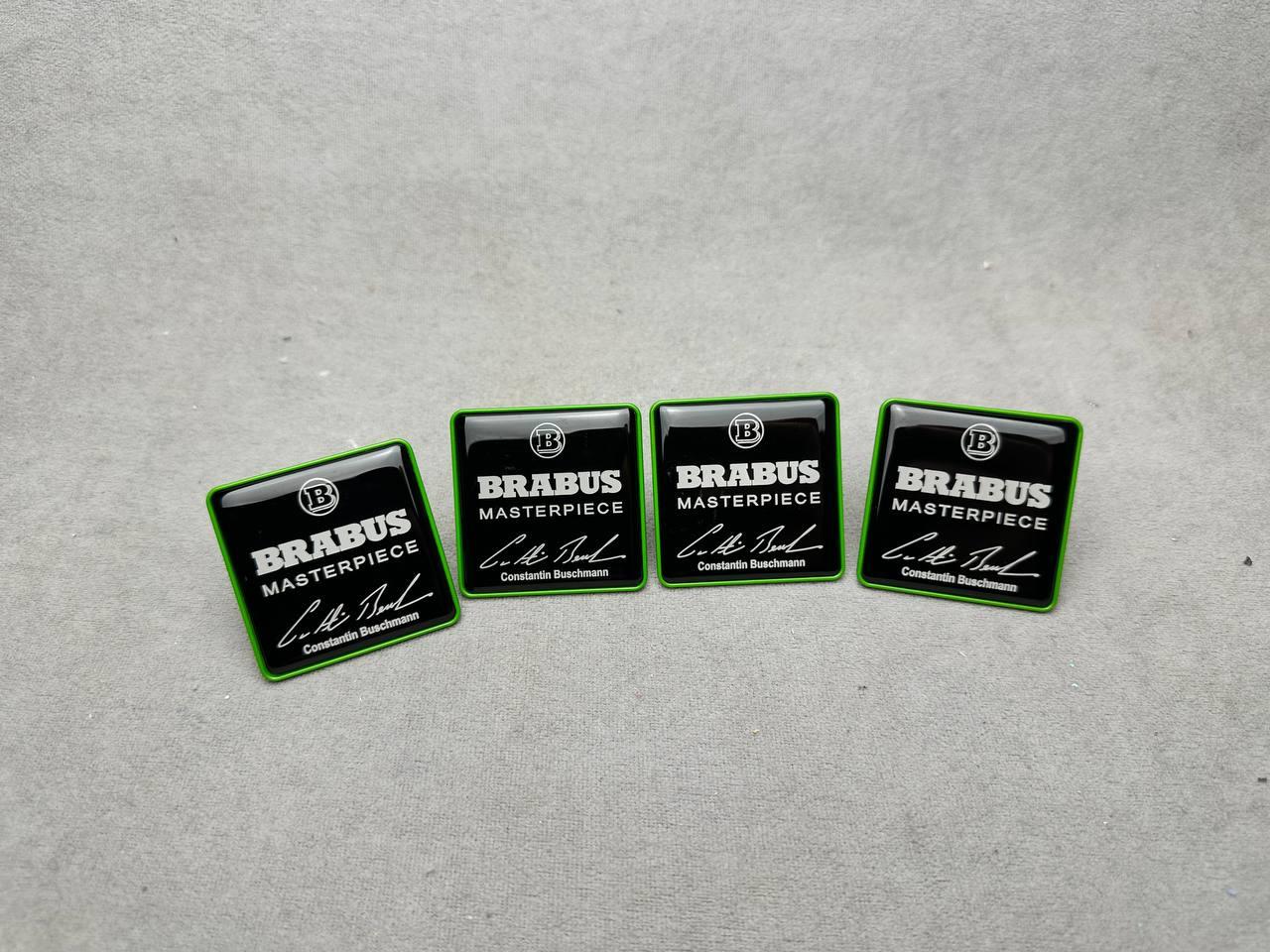 Seats Badge Set Brabus Review TC-19382