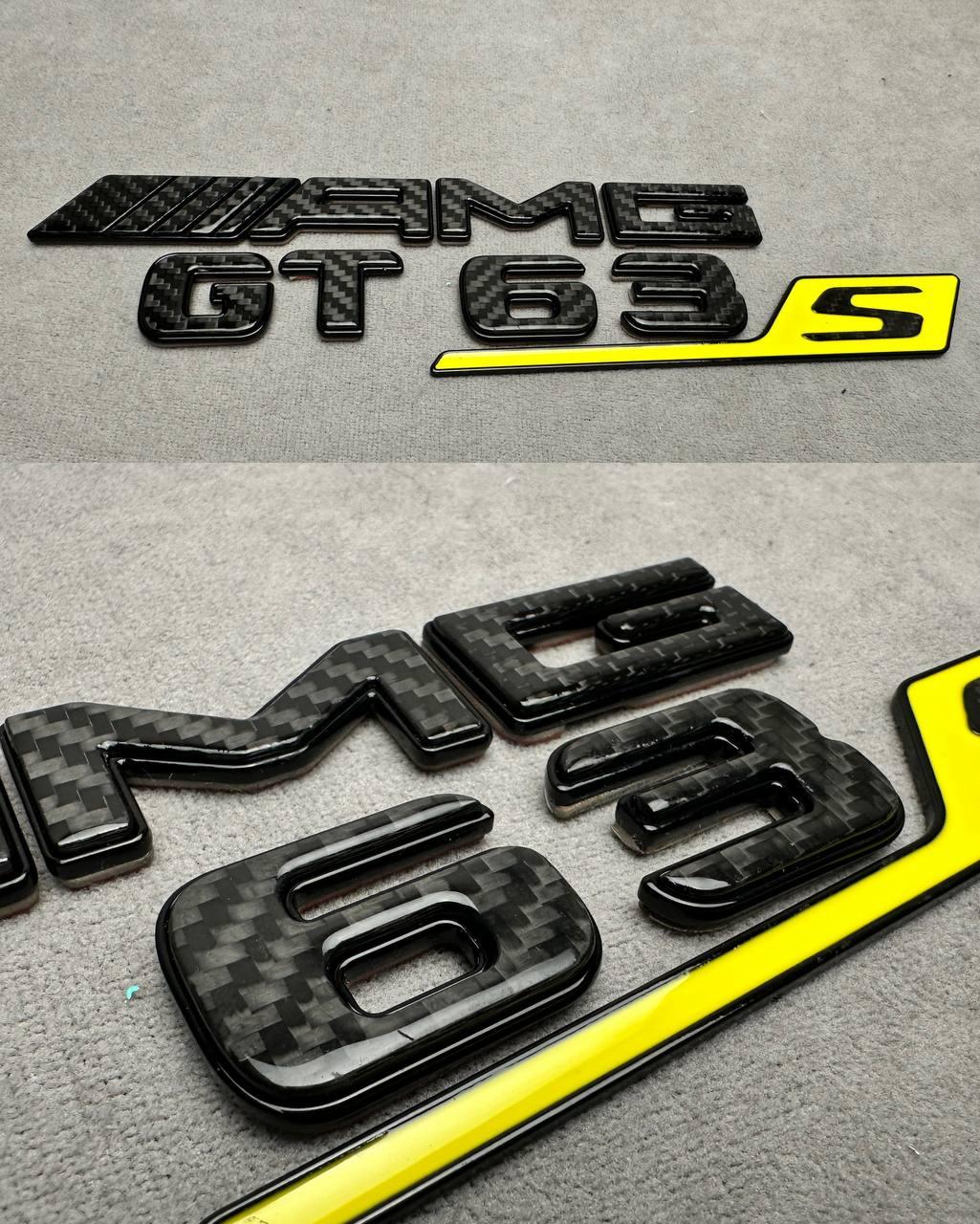 AMG GT 63 S Rear Emblem Metal Review TC-19426