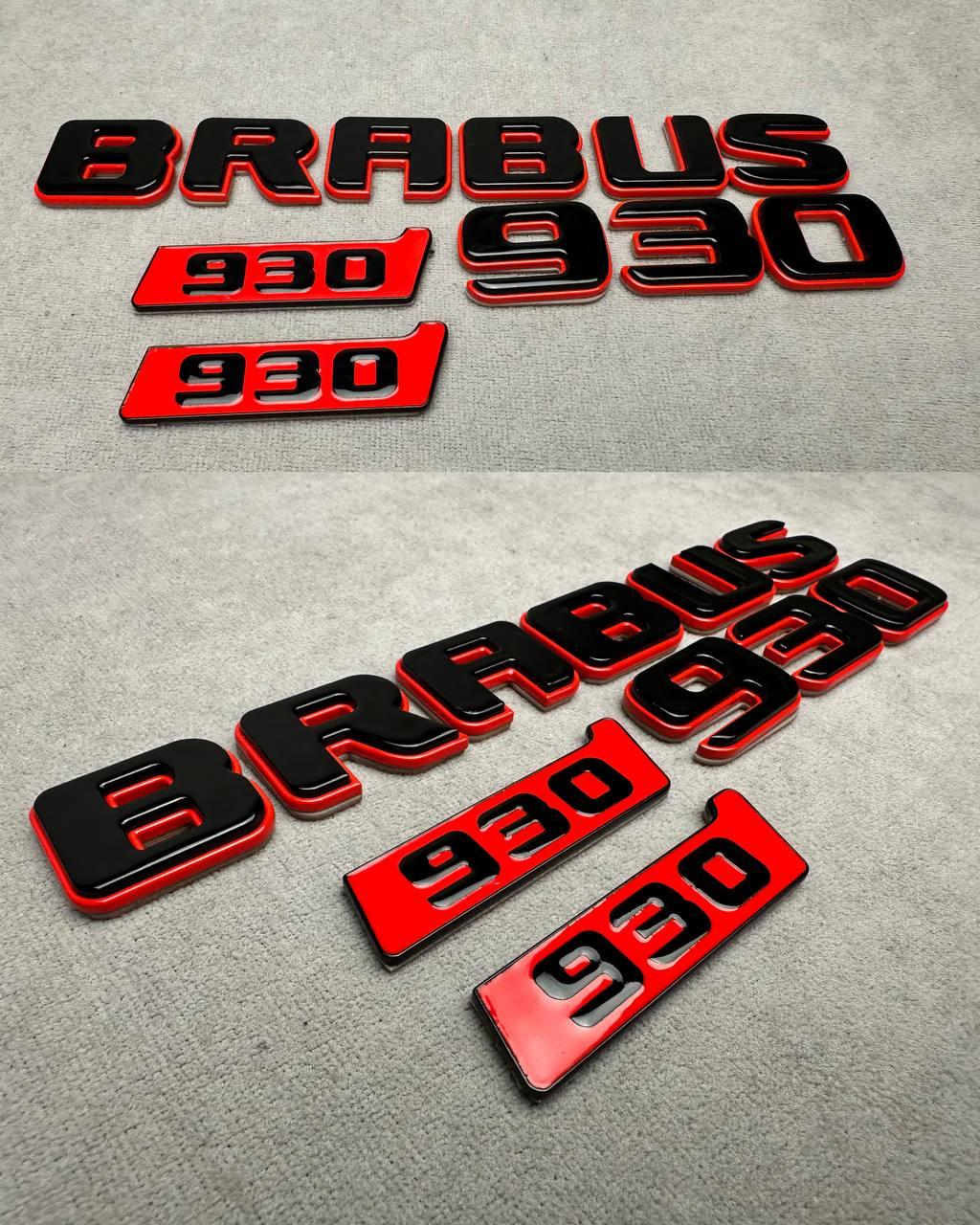 Metal Emblem Brabus Red nad Review TC-19453