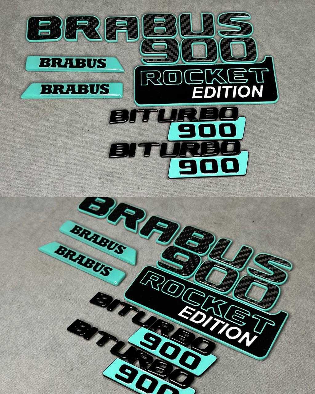 Brabus 900 Tiffany Blue Badges Review TC-19561