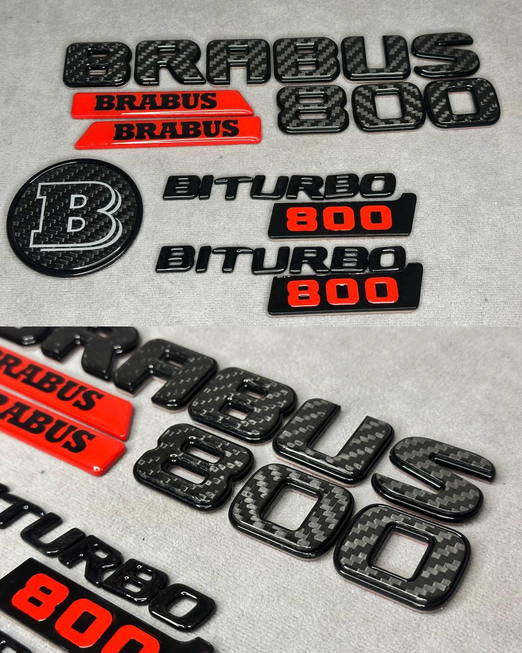 Brabus 800 Emblem Badge Set Review TC-19573