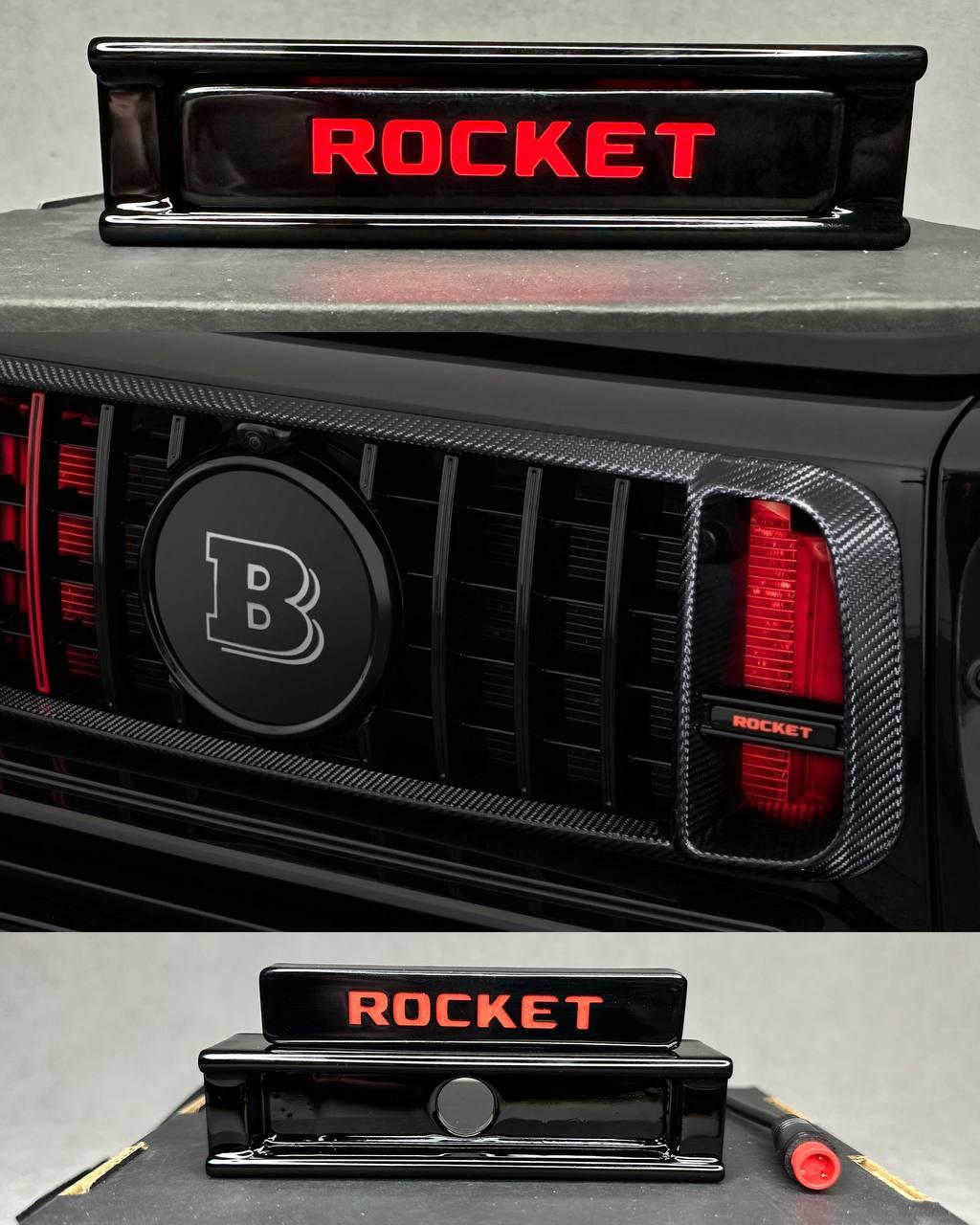 Rocket emblem Red LED in Grille Review TC-19644