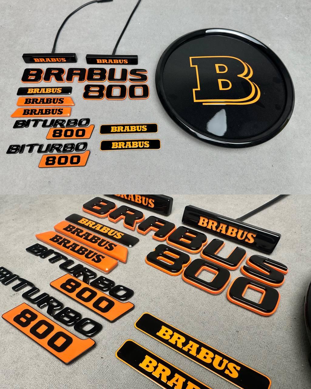 Brabus 800 Orange Badges Full Review TC-19662