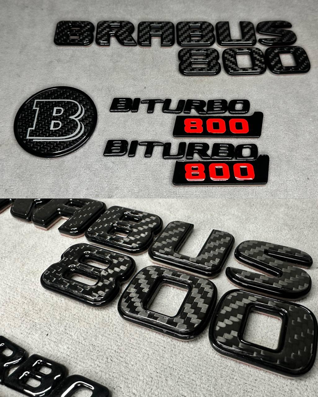 Brabus 800 Emblem Badge Set Review TC-19668