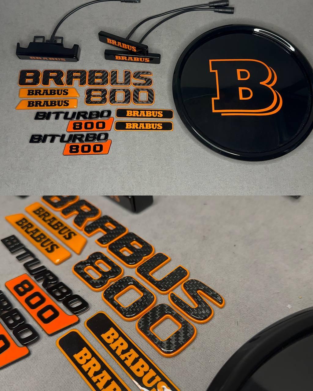Brabus 800 Orange Badges Full Review TC-19675