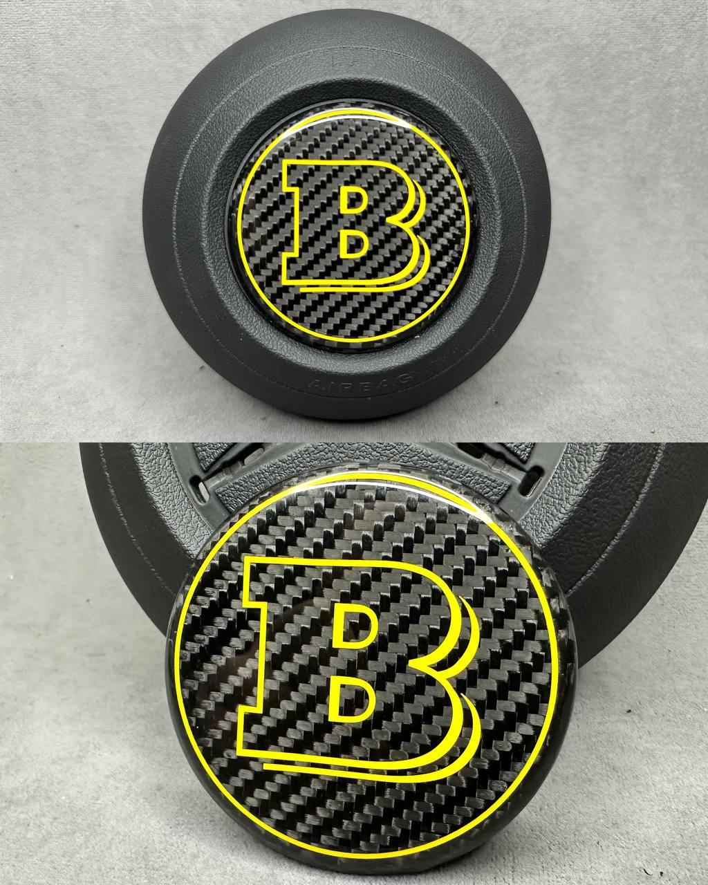 Brabus Yellow Emblem in Air Bag Review TC-19683