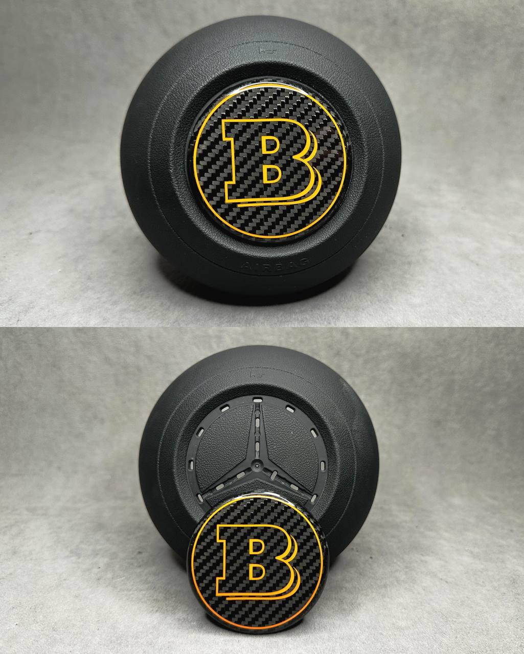 Brabus Orange Emblem in Air Bag Review TC-19694
