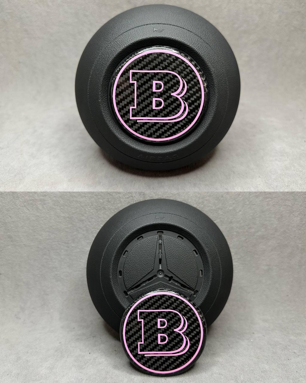 Brabus Pink Emblem in Air Bag Review TC-19715