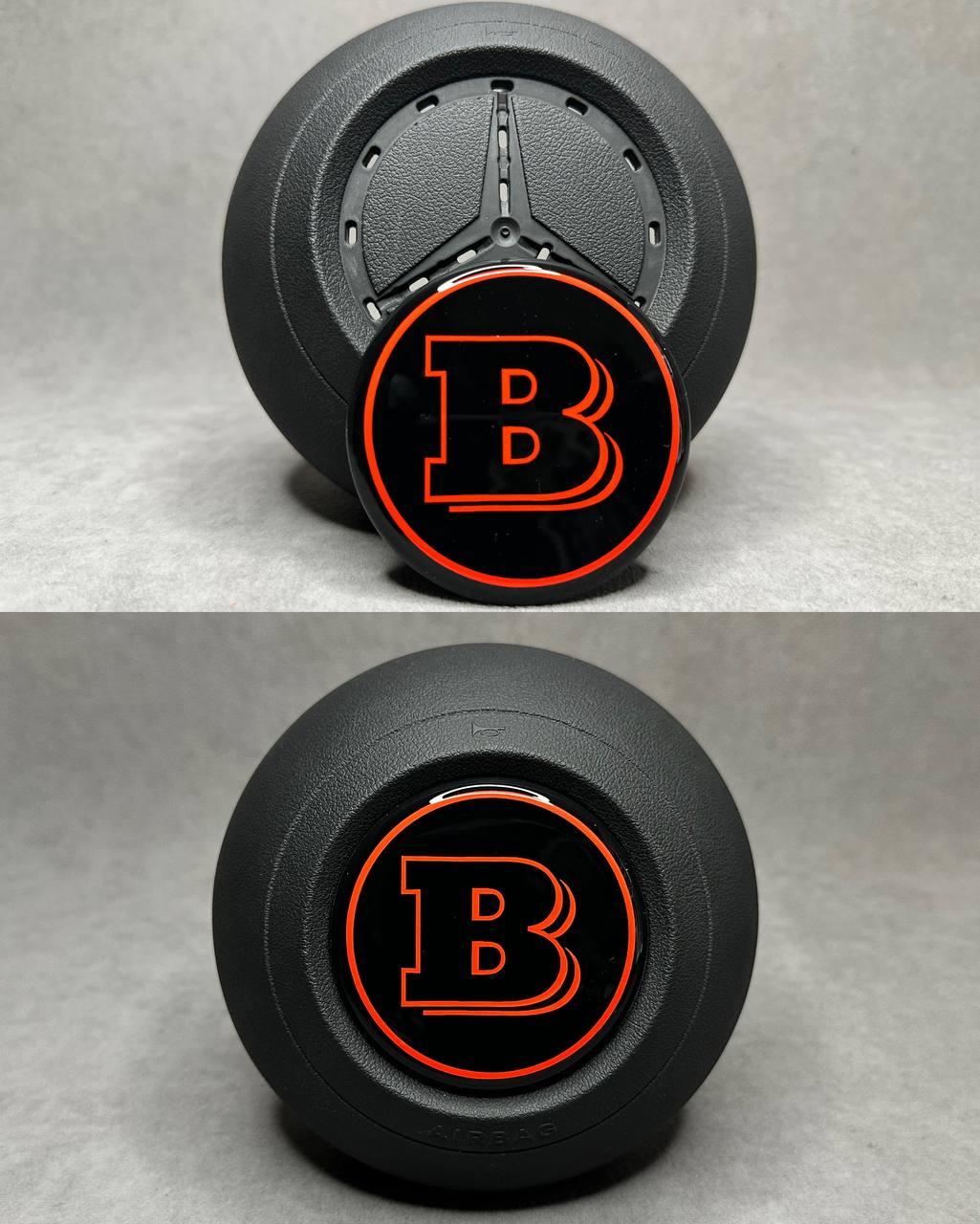 Brabus Red Black Emblem Review TC-19786