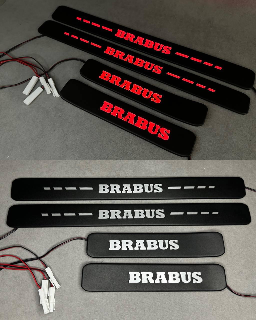 G Wagon BRABUS LED Door Silver Review TC-19918