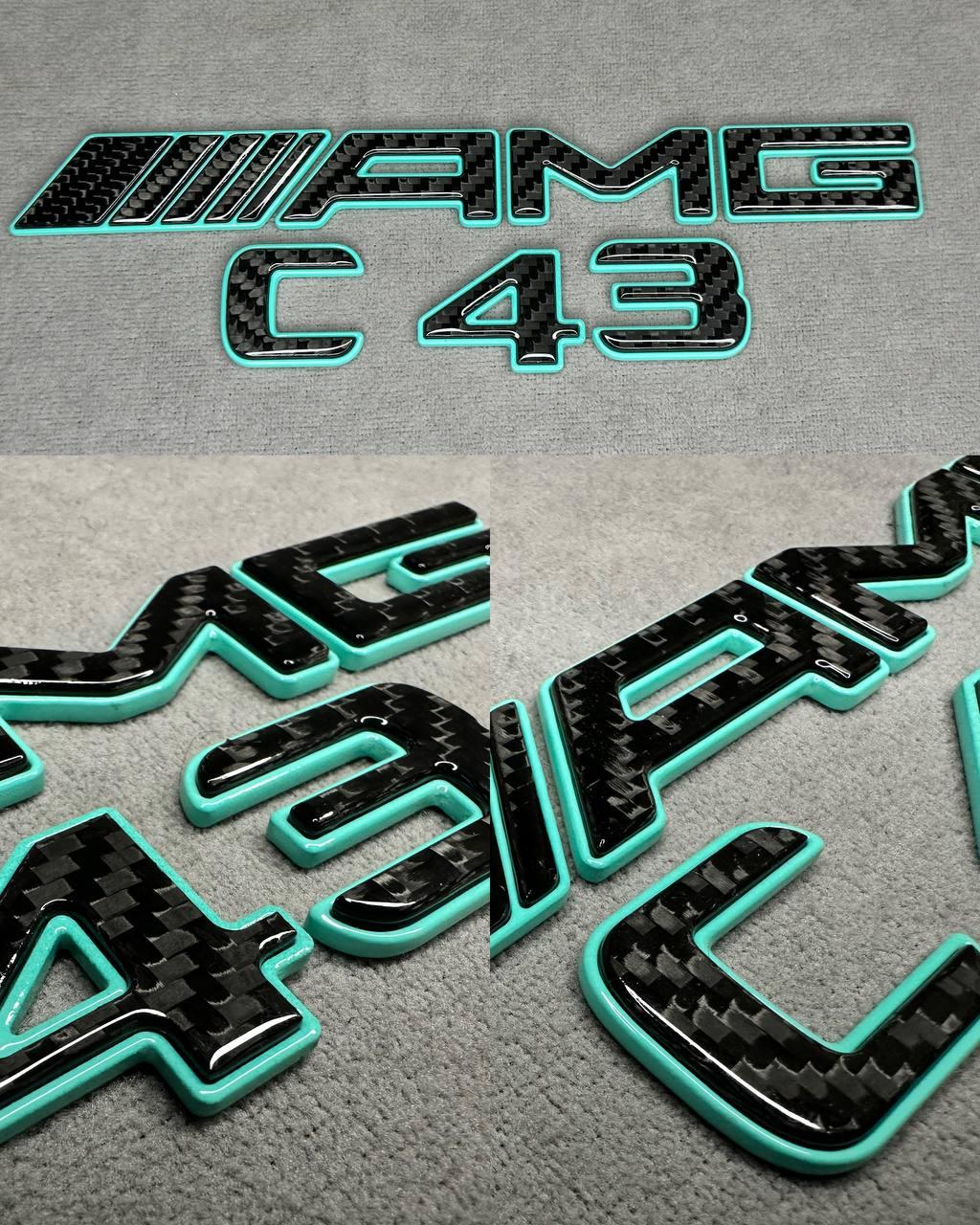 AMG C 43 Tail Emblem Badge Review TC-20198