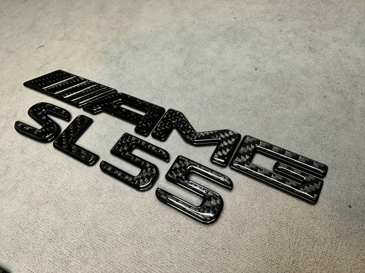 AMG SL 55 Rear Emblem Metal Review TC-20231