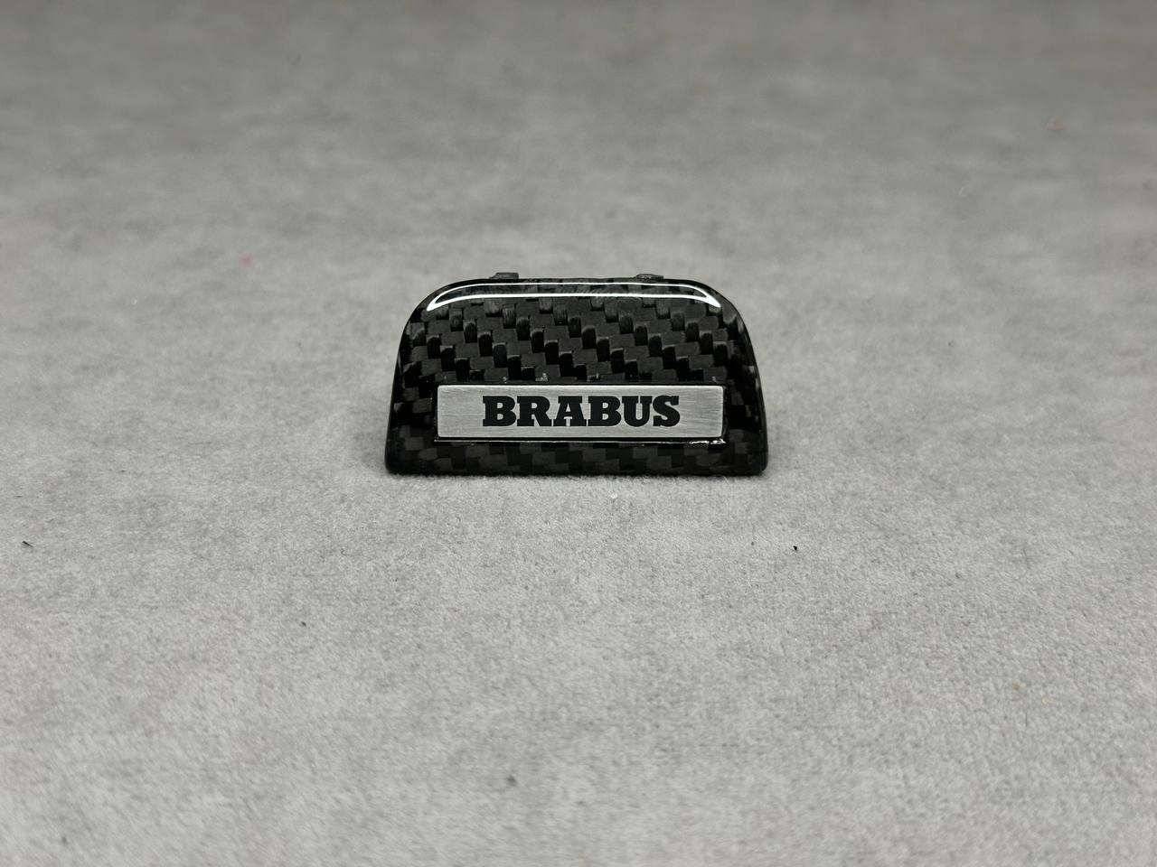 Carbon Brabus emblem inserts Review TC-20359