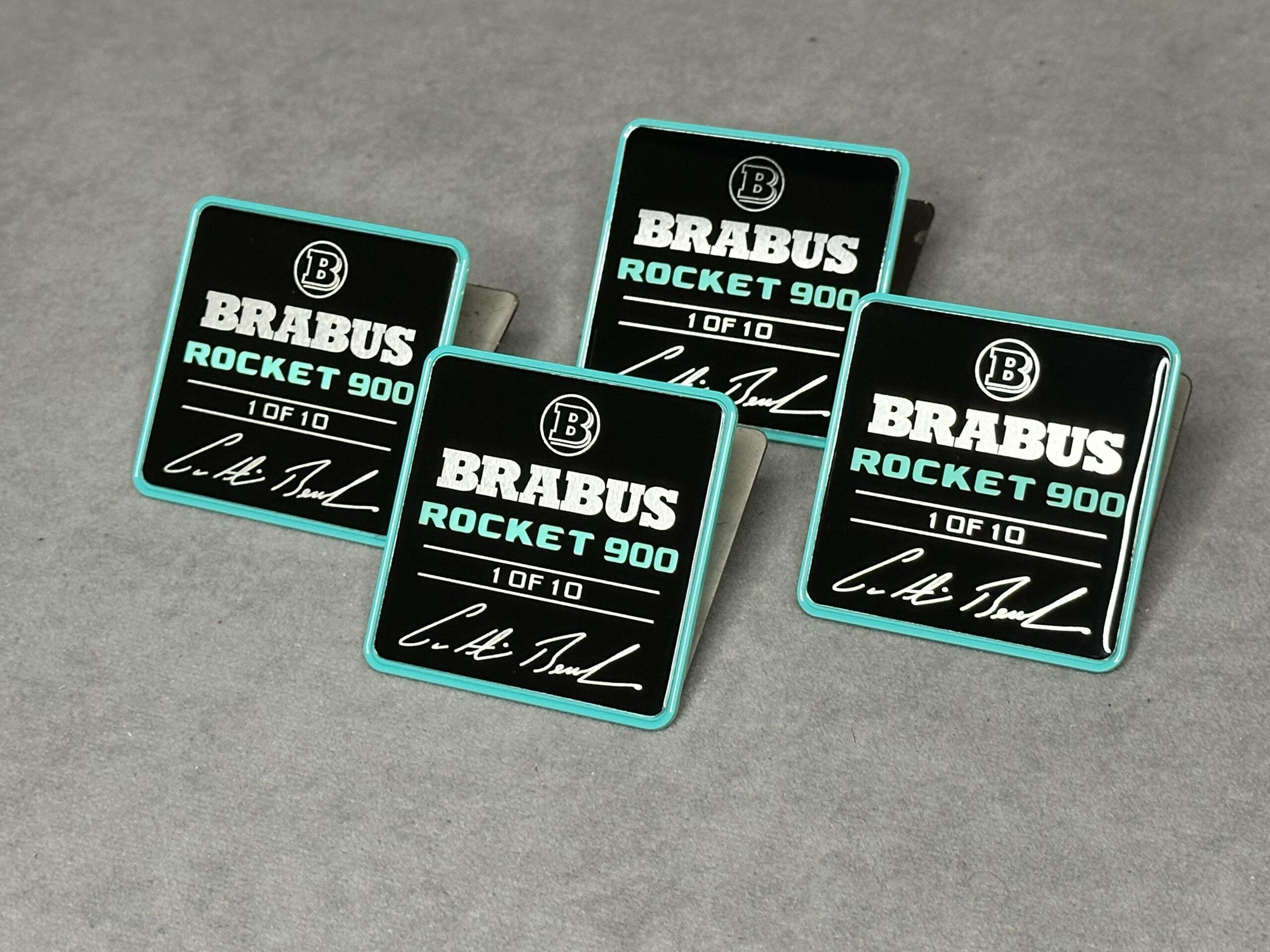 Tiffany Seats Badge Set Brabus Review TC-20474