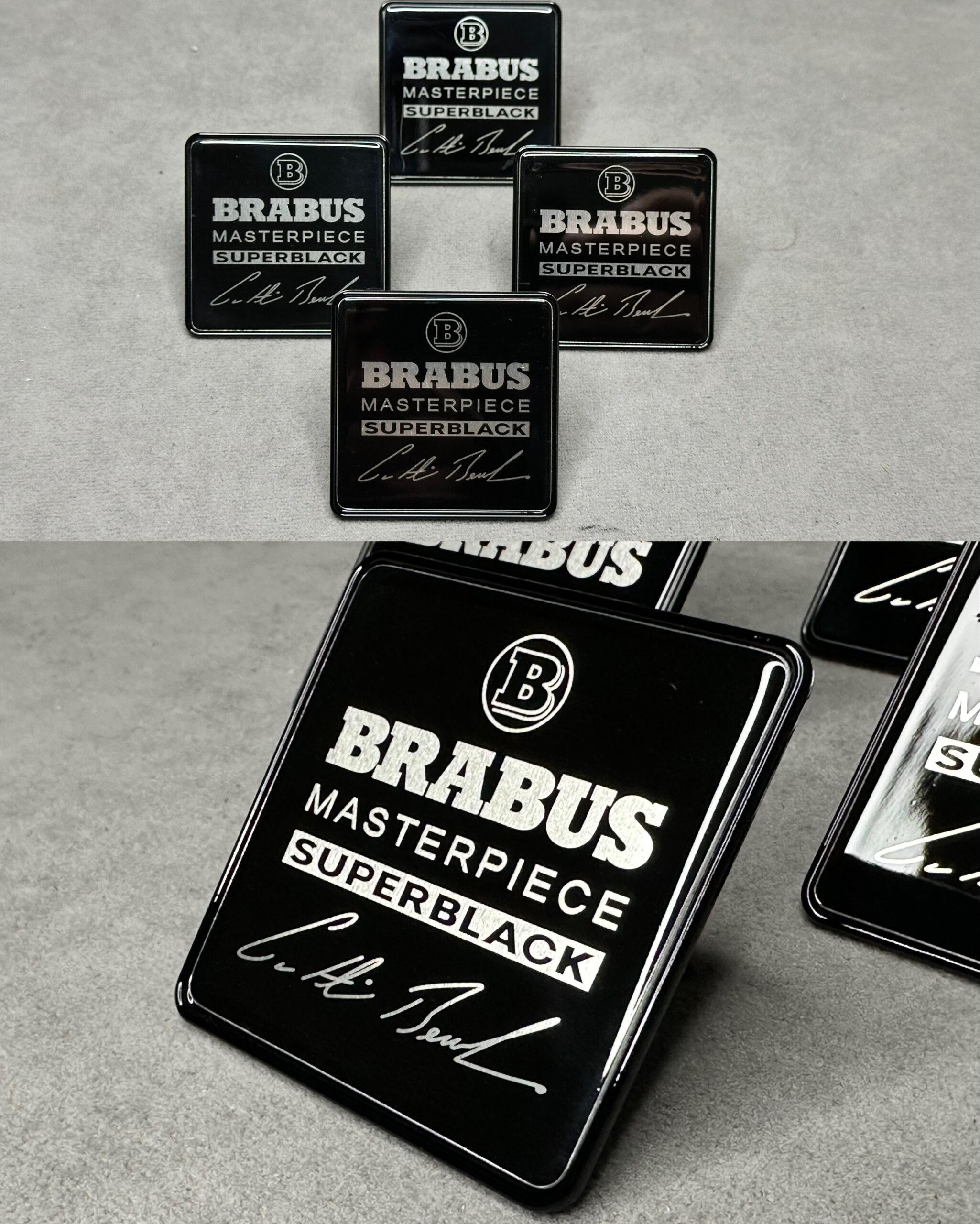 Seats Badge Set Brabus Review TC-20484