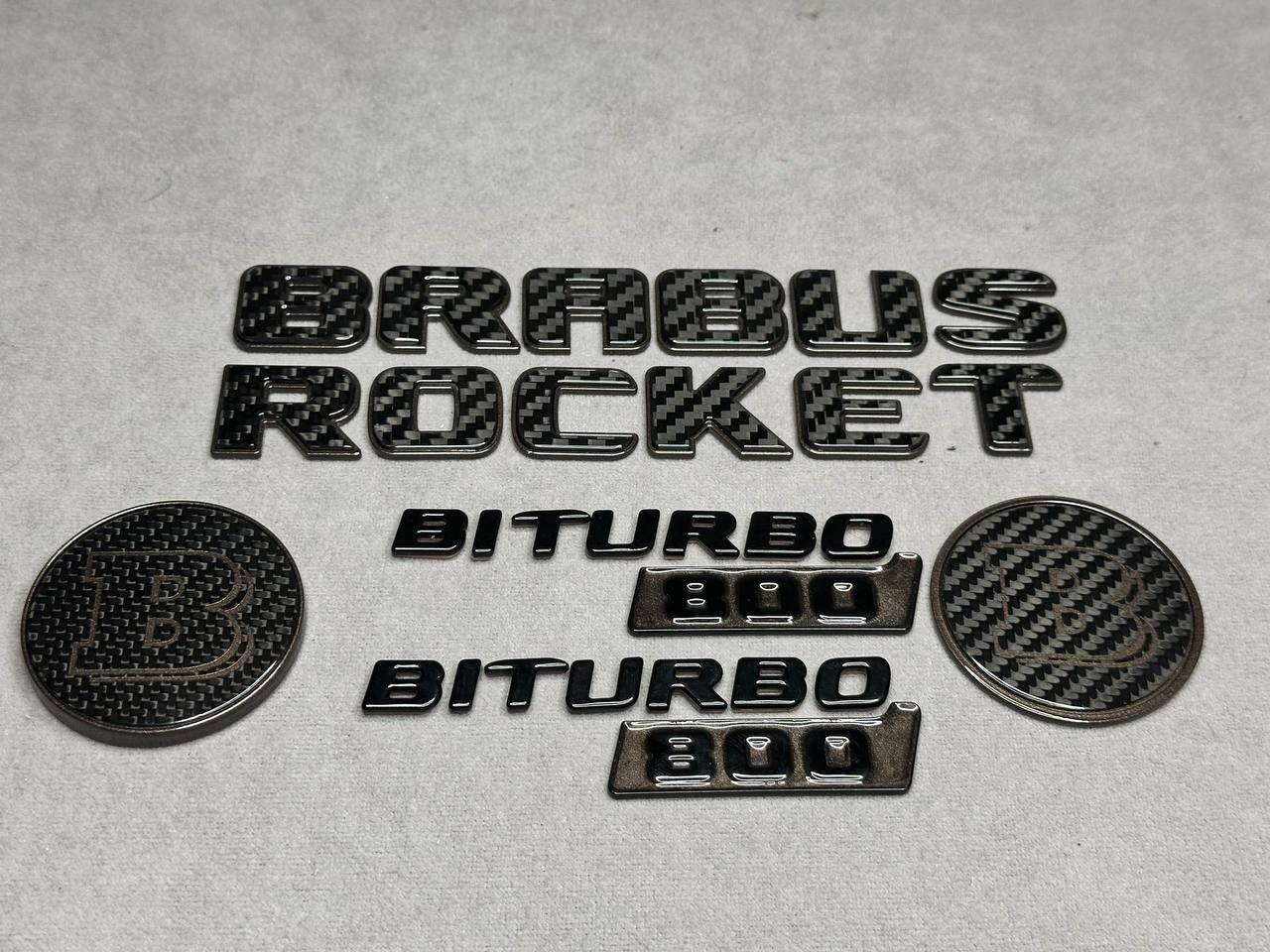 Brabus Rocket Emblems and Badges Review TC-20522