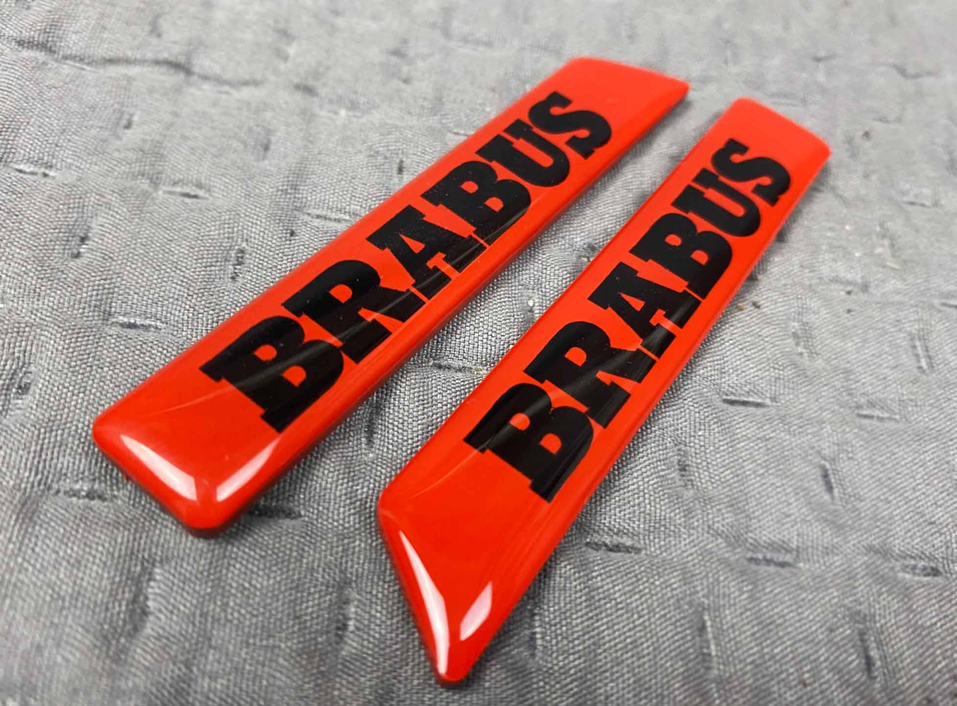 Red Side body moldings Brabus Review TC-4448