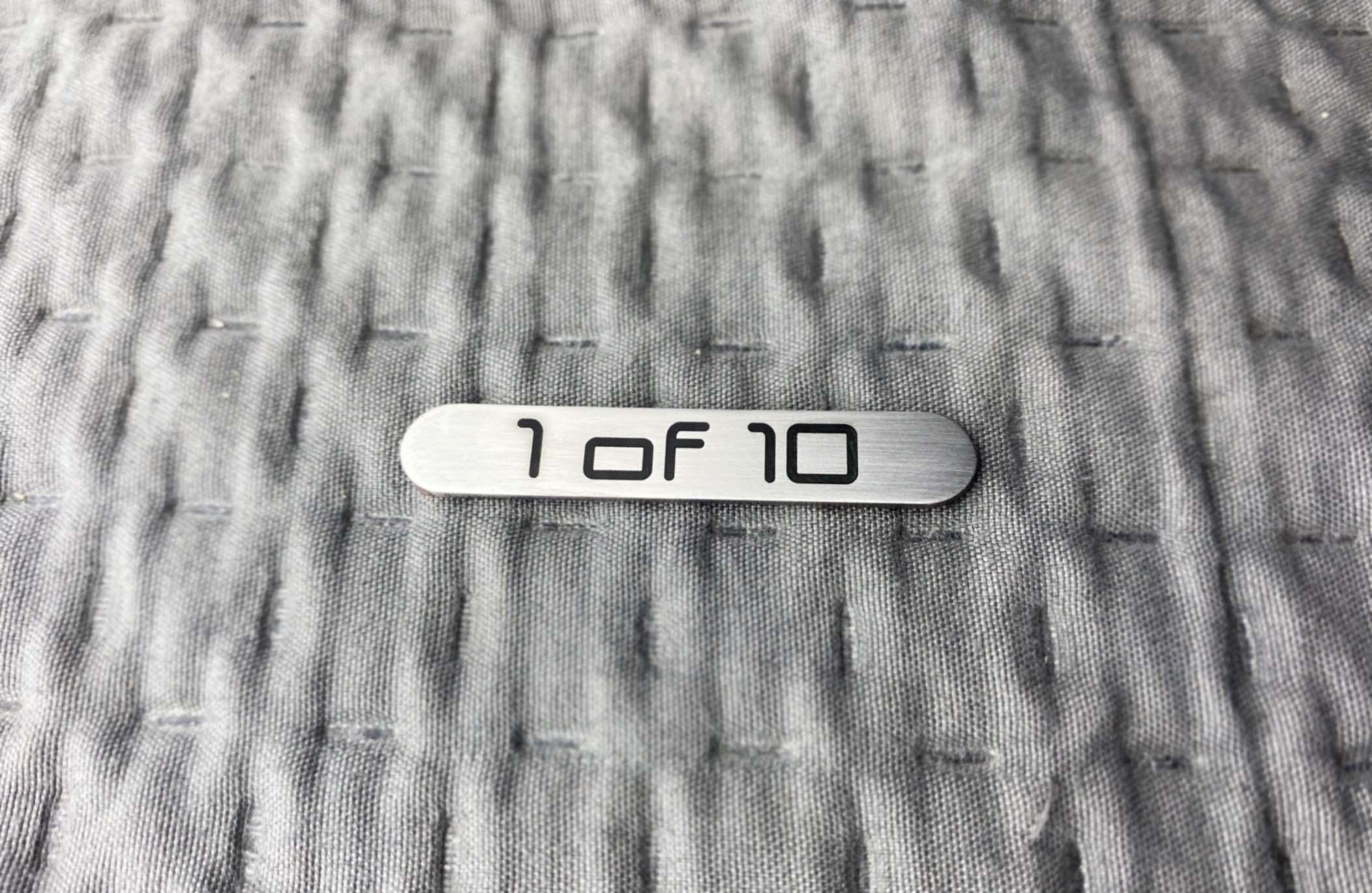 Brabus 1 in 10 style metal emblem Review TC-4464