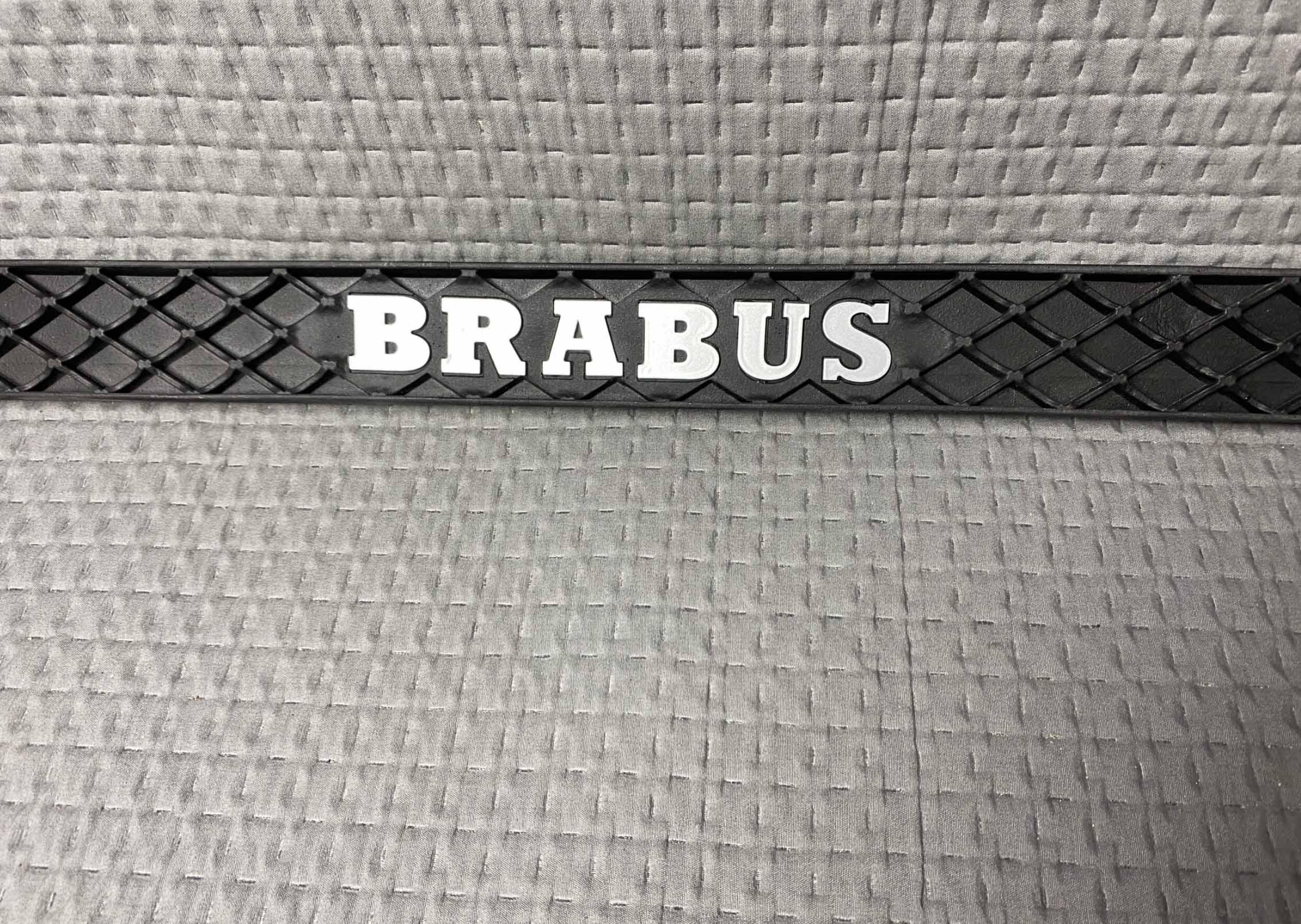 Plastic Brabus logo on the hood Review TC-4476