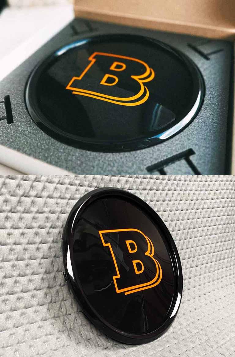 Orange B logo on front grill Review TC-4481