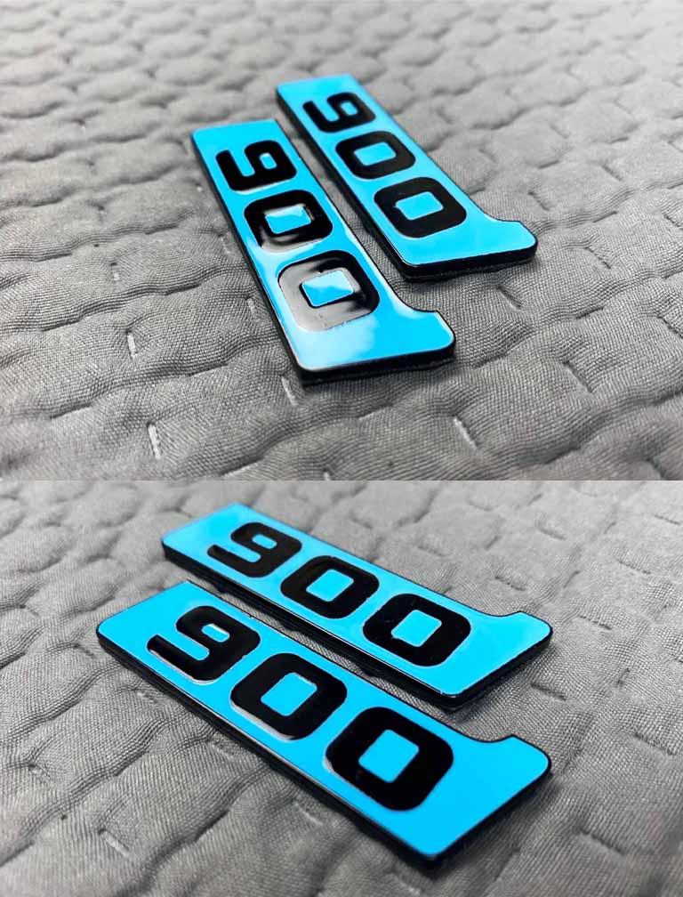 Brabus 900 fender badge Tiffany Review TC-4485