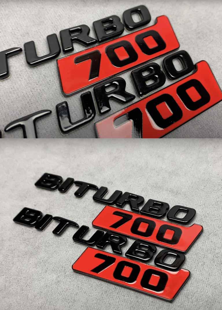 Brabus Biturbo 700 emblem Review TC-4491
