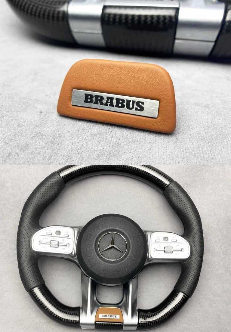 Brabus steering wheel badge metal Review TC-4494