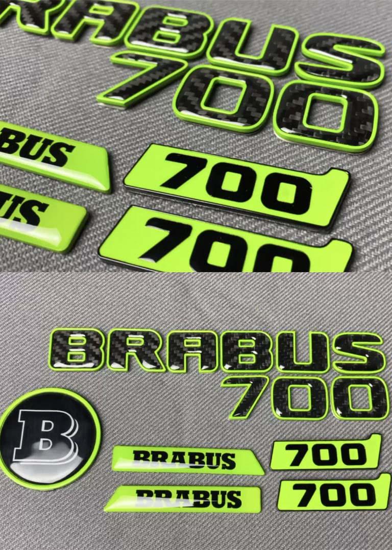 Brabus 700 carbon badge kit Review TC-4497