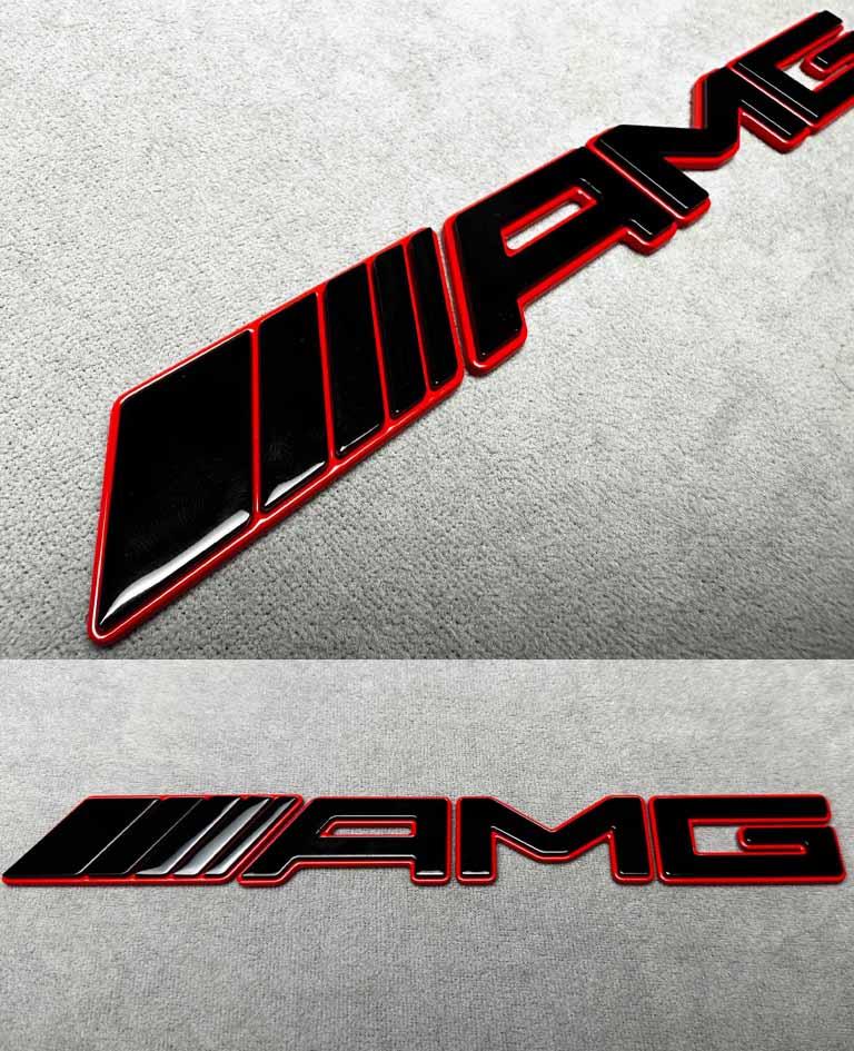 Tail AMG badges in black color Review TC-4506
