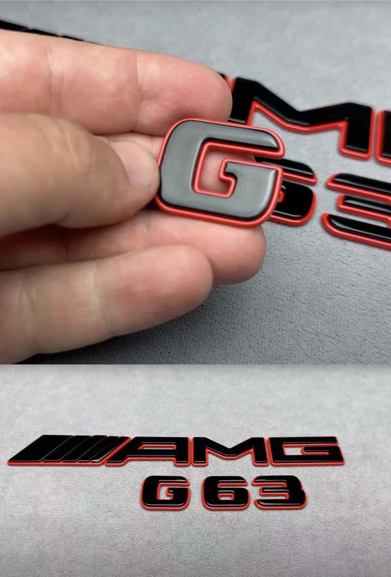 Tail AMG G63 emblem in black Review TC-4518