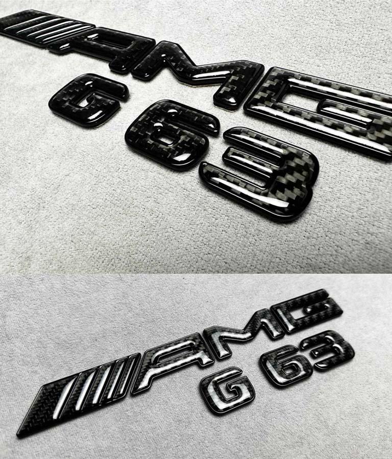 Tail AMG G63 carbon emblem Review TC-4519