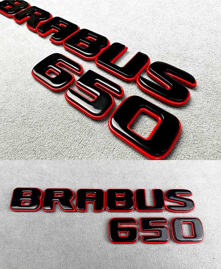 Tail Brabus 650 badges metallic Review TC-4524