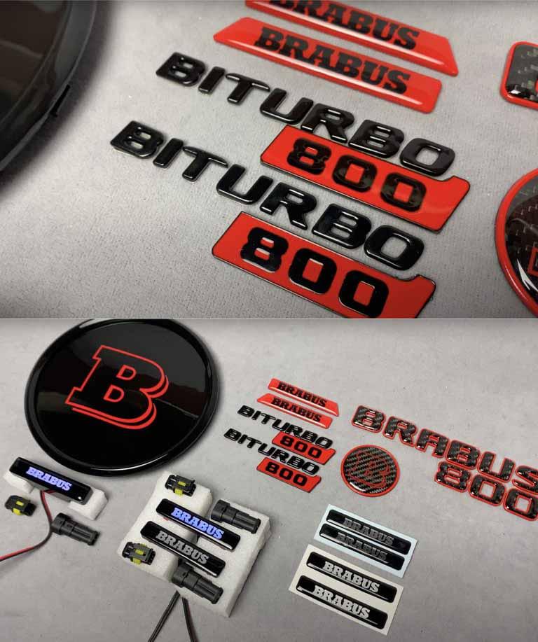 Brabus G800 LED Badge full set Review TC-4531