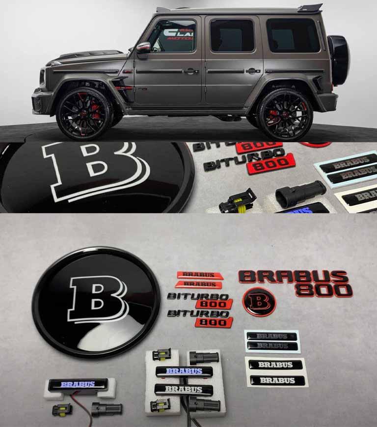 Brabus G800 LED Badge full set Review TC-4532